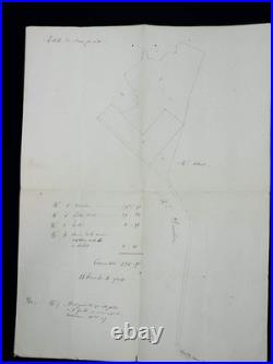 Pochette contenant divers autographes pochette manuscrits XVIIIeme XIXeme