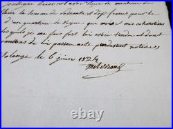 Pochette contenant divers autographes pochette manuscrits XVIIIeme XIXeme