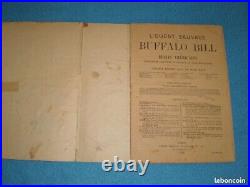 Programme original Buffalo Bill 1889