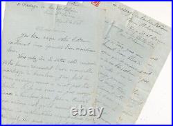 Prosper Alphonse ISAAC correspondance gravure bois Japon 13 lettres autographes
