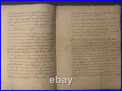 RARE MANUSCRIT JURIDIQUE XVIIe Factum de 1692-1694 (18 pages)