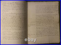 RARE MANUSCRIT JURIDIQUE XVIIe Factum de 1692-1694 (18 pages)