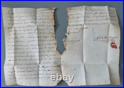RRR Lettre de NAMPONT (Somme) / 1798 / Marque 76/NAMPONT Indice 20 600