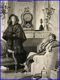 Rare 20 Eaux Fortes Alfred De Richememont Flaubert Madame Bovary 1905