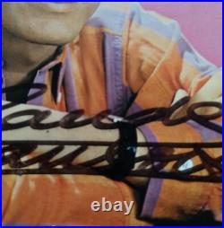 Rare Autographe signé Claude François 1963 dédicace Photo Carte Postale Cloclo