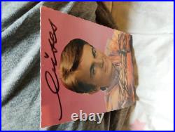 Rare Autographe signé Claude François 1963 dédicace Photo Carte Postale Cloclo