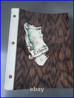 Rare Catalogue Échantillons De Tissus Lebotys 1961-1962