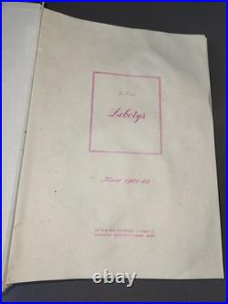 Rare Catalogue Échantillons De Tissus Lebotys 1961-1962