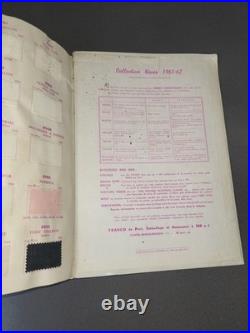 Rare Catalogue Échantillons De Tissus Lebotys 1961-1962
