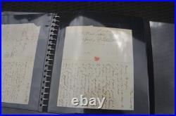+ Rare Collection Lettres Anciennes Et Correspondances / Etat Superbe / 70 Scans
