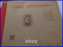 Rare De 1910. Album SIEGES ARTISTIQUE S de 50 feuilles. Bel etat intérieur