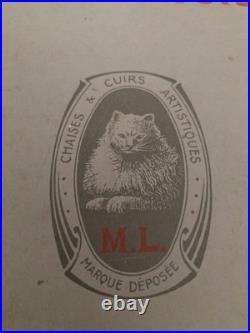 Rare De 1910. Album SIEGES ARTISTIQUE S de 50 feuilles. Bel etat intérieur