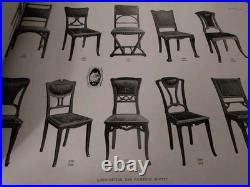 Rare De 1910. Album SIEGES ARTISTIQUE S de 50 feuilles. Bel etat intérieur