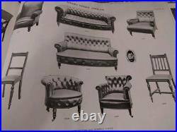 Rare De 1910. Album SIEGES ARTISTIQUE S de 50 feuilles. Bel etat intérieur