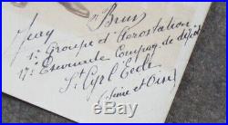 Rare Documents 14/18 Jean Brun De Castanet 82 Bien Lire Le Descriptif 220 Euros