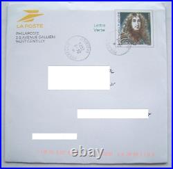 Rare Entier Postal PAP interne La Poste voux 2024 envoi PDG timbre Nanteuil