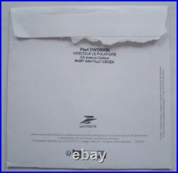 Rare Entier Postal PAP interne La Poste voux 2024 envoi PDG timbre Nanteuil