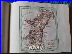 Rare Précis élémentaire méthodique de la nouvelle géographie de la France 1791