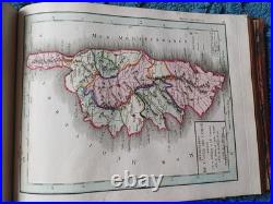 Rare Précis élémentaire méthodique de la nouvelle géographie de la France 1791