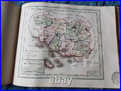 Rare Précis élémentaire méthodique de la nouvelle géographie de la France 1791