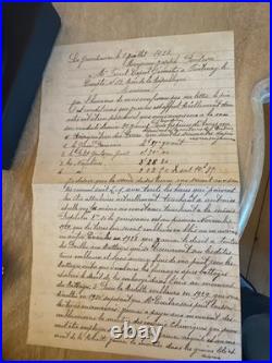 Rare fonds d'archives communales 1913-1928 Aubigny Vendée Maire, élections