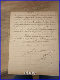 Rare fonds d'archives communales 1913-1928 Aubigny Vendée Maire, élections