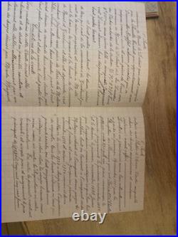 Rare fonds d'archives communales 1913-1928 Aubigny Vendée Maire, élections