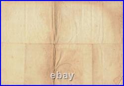 Religiosa Papier 1830 Bulle Papale/pontificale Attestation/certificat Relique