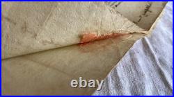 Religiosa Papier 1830 Bulle Papale/pontificale Attestation/certificat Relique