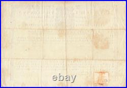 Religiosa Papier 1835 Bulle Papale/pontificale Attestation/certificat Relique
