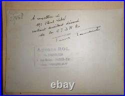 Relique autographe Mobil oil spirit of Saint Louis original Charles Lindbergh