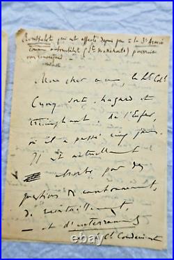 Renaldo HAHN (PROUST) lettre autographe manuscrite & signée GUERRE