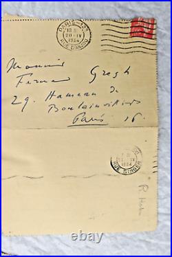 Renaldo HAHN (PROUST) lettres & cartes autographes manuscrites & signées