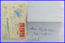 Renaldo HAHN (PROUST) lettres & cartes autographes manuscrites & signées