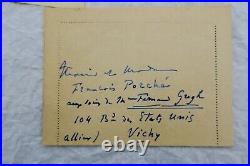 Renaldo HAHN (PROUST) lettres & cartes autographes manuscrites & signées