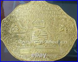 Réplique de ceinture titre Big Gold World Heavyweight Championship taille adu