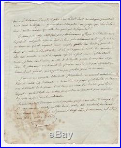 Revolution / Lettre Autographe De Bourdon / Juin 1792 / Lafayette / Louis XVI