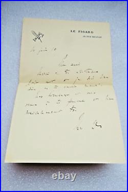 Robert Dreyfus à Fernand Gregh lettres autographes manuscrites