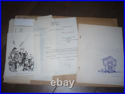 Robert Pommier Architecte Tapuscrit Inedit Norvege 1962 Et 8 Documents