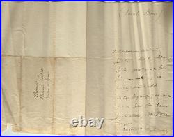 SAINTE BEUVE (Charles) Lettres autographes signées et documents (fils et père)