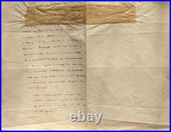 SAINTE BEUVE (Charles) Lettres autographes signées et documents (fils et père)