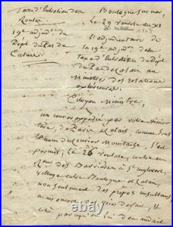 SAINTE BEUVE (Charles) Lettres autographes signées et documents (fils et père)