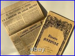 SARTRE, programme signé par VILAR & BRASSEUR