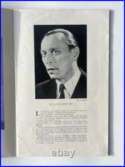 SARTRE, programme signé par VILAR & BRASSEUR