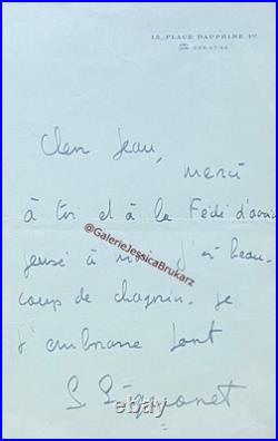 SIGNORET (Simone), actrice et écrivaine française (1921-1985)