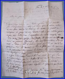 SUP ARMEE D'ITALIE 1798 / Lettre 19eme Division Fils- Pere / Texte Captivant