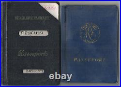 Sénégal, Dakar. 2 Rares Passeports 1957 et 1964 dont 1 Annulé