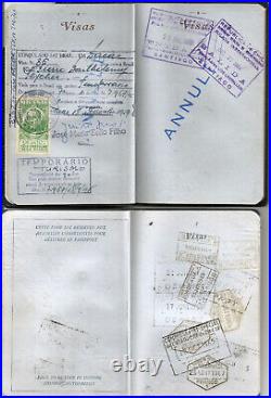 Sénégal, Dakar. 2 Rares Passeports 1957 et 1964 dont 1 Annulé