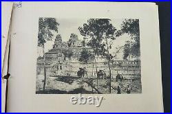 Souvenir du Cambodge Ruines d'Angkor L. Crespin-Saïgon Réf 223