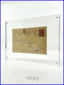 Stefan ZWEIG Lettre autographe signée Carte Exil à Londres 1934
